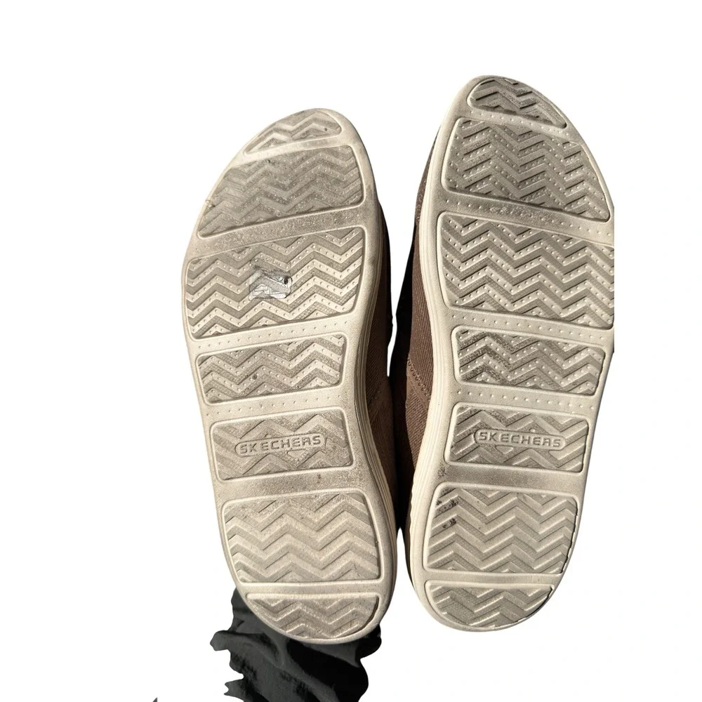 Skechers Relaxed Fit‎ Air-Cooled Memory Foam Brown Slip On Loafers Mens 10.5
